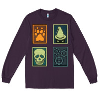 Plum Inscryption Psychological Horror Card Categories Game Halloween Scary  Long Sleeve Tee - trangStudio