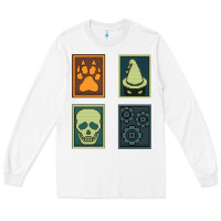 White Inscryption Psychological Horror Card Categories Game Halloween Scary  Long Sleeve Tee - trangStudio