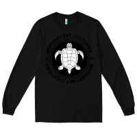 Black Diving at Monterey Bay, California Long Sleeve Tee - trangStudio