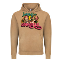 Vintage Camel Long life Cowgirls Vintage Hoodie - HowdyJamesFarm