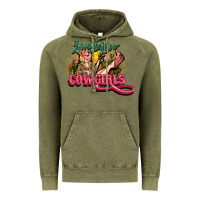 Vintage Olive Long life Cowgirls Vintage Hoodie - HowdyJamesFarm