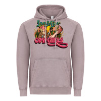 Vintage Zinc Long life Cowgirls Vintage Hoodie - HowdyJamesFarm