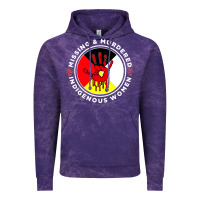Cloud Purple MMIW Missing & Murdered Indigenous Women Medicine wheel mmiw Vintage Hoodie - trangStudio
