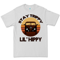 Dove Grey Stay Trippy Lil Hippy Premium Tee - Bettercallsaul