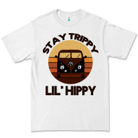 White Stay Trippy Lil Hippy Premium Tee - Bettercallsaul