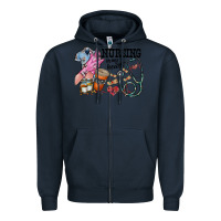 Navy nursing in my heart Zipper Hoodie - RacoonDesign