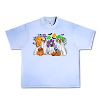 Grape Ice ghost dogs Urban Heavy Tee - CowGirlArtShop