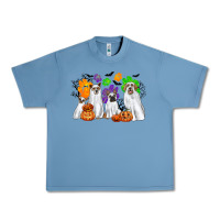 Pebble Blue ghost dogs Urban Heavy Tee - CowGirlArtShop
