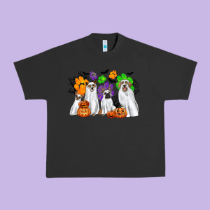 Ghost Dogs Urban Heavy Tee Designed By Cowgirlartshop