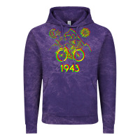 Cloud Purple Bicycle Day 1943 LSD Acid Hofmann Trip Vintage Hoodie - trangStudio