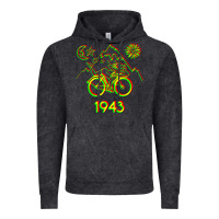 Vintage Black Bicycle Day 1943 LSD Acid Hofmann Trip Vintage Hoodie - trangStudio