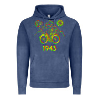 Vintage Denim Bicycle Day 1943 LSD Acid Hofmann Trip Vintage Hoodie - trangStudio