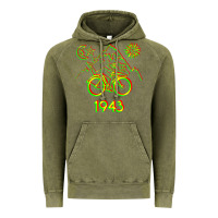 Vintage Olive Bicycle Day 1943 LSD Acid Hofmann Trip Vintage Hoodie - trangStudio