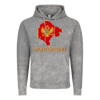Cloud Rock Montenegrin Flag  Montenegro Vintage Hoodie - trangStudio