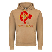 Vintage Camel Montenegrin Flag  Montenegro Vintage Hoodie - trangStudio