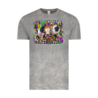 Cloud Rock mardi gras heifers Vintage Tee - CowGirlArtShop