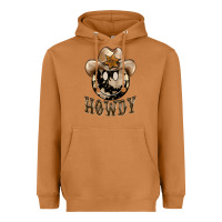 Meerkat howdy smiley face Heavyweight Hoodie - BarkalooDesign