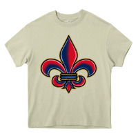 Mossy louisiana fleur de lis Heavy Core Tee - BarkalooDesign