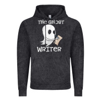 Vintage Black ghost writer ghoul author halloween trick or treat novelist t shirt Vintage Hoodie - trangStudio