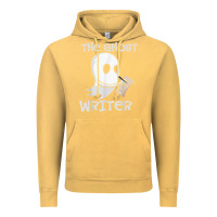 Vintage Mustard ghost writer ghoul author halloween trick or treat novelist t shirt Vintage Hoodie - trangStudio