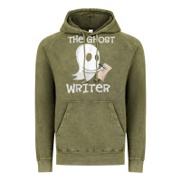 Vintage Olive ghost writer ghoul author halloween trick or treat novelist t shirt Vintage Hoodie - trangStudio