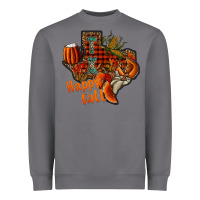 Storm happy fall texas Heavyweight Sweatshirt - CowhideDigitalArt