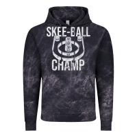 Cloud Black Distressed Skeeball - Skee-ball Champ - Traveling Carnival Vintage Hoodie - trangStudio