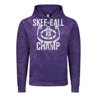 Cloud Purple Distressed Skeeball - Skee-ball Champ - Traveling Carnival Vintage Hoodie - trangStudio