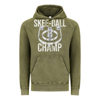 Vintage Olive Distressed Skeeball - Skee-ball Champ - Traveling Carnival Vintage Hoodie - trangStudio
