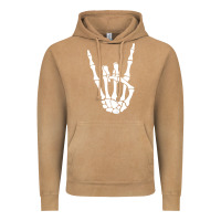Vintage Camel halloween skeleton hand horns rock n roll music lover tank top Vintage Hoodie - trangStudio