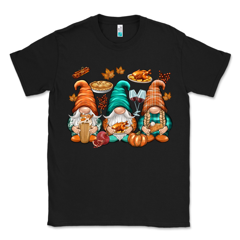 Thanksgiving Gnomes Classic Tee by NancyCooperArtShop | Teevron
