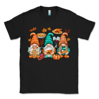 Black Thanksgiving gnomes Classic Tee - NancyCooperArtShop