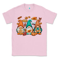 Bubblegum Pink Thanksgiving gnomes Classic Tee - NancyCooperArtShop
