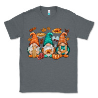 Charcoal Heather Thanksgiving gnomes Classic Tee - NancyCooperArtShop