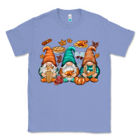Colony Blue Thanksgiving gnomes Classic Tee - NancyCooperArtShop