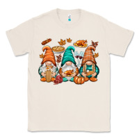 Natural Thanksgiving gnomes Classic Tee - NancyCooperArtShop