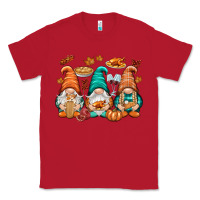 Red Thanksgiving gnomes Classic Tee - NancyCooperArtShop