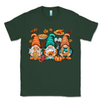 Sports Green Thanksgiving gnomes Classic Tee - NancyCooperArtShop