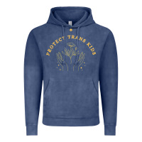 Vintage Denim Protect Trans Kids Vintage Hoodie - trangStudio