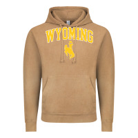 Vintage Camel Kids Wyoming Cowboys Apparel Fan Favorite Brown Arch Vintage Hoodie - trangStudio