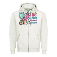 Oatmeal Heather nursing student tears Zipper Hoodie - RacoonDesign