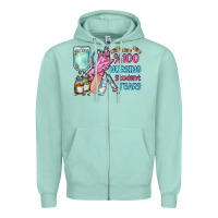 Seafoam nursing student tears Zipper Hoodie - RacoonDesign