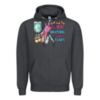 Smoke nursing student tears Zipper Hoodie - RacoonDesign