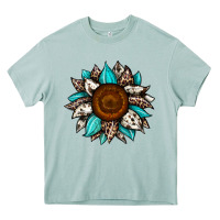Arona sunflower cowhide Heavy Core Tee - JahusDesignShop