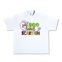White say boo and scary on Urban Heavy Tee - CowGirlArtShop