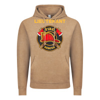 Fire Rescue Lieutenant Department  For Firefighters Vintage Hoodie | Teevron
