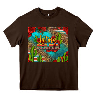 Chocolate Brown latina mama Heavy Core Tee - Jasminsmagicworld