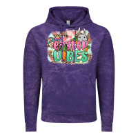 Cloud Purple Easter vibes Easter Day Vintage Hoodie - HowdyJamesFarm