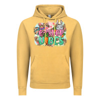 Vintage Mustard Easter vibes Easter Day Vintage Hoodie - HowdyJamesFarm