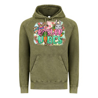 Vintage Olive Easter vibes Easter Day Vintage Hoodie - HowdyJamesFarm